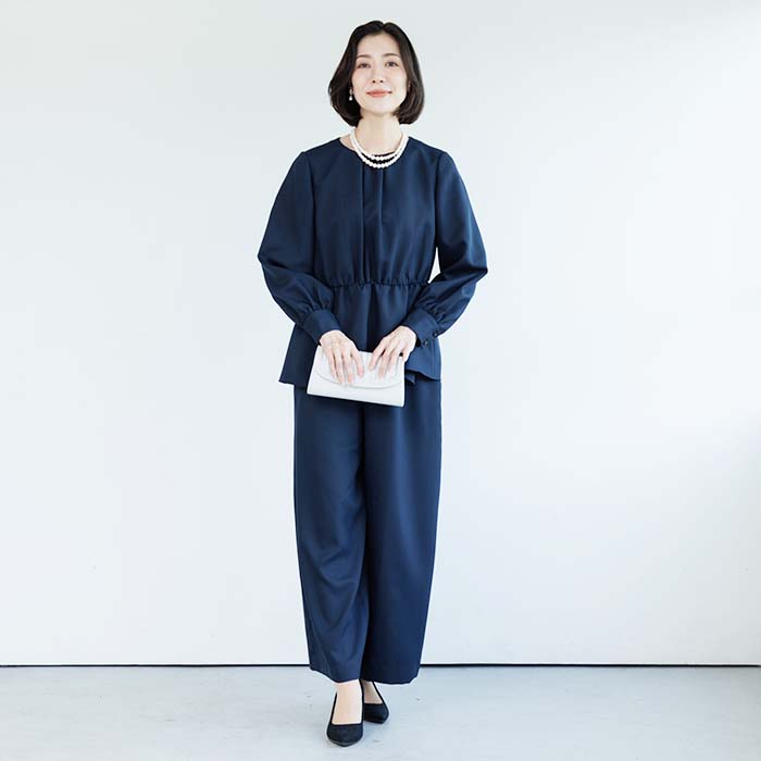 洗える｜オールマイティーなセットアップ 9号・ネイビー｜東京