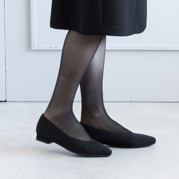 2cmヒールのフォーマルパンプス（S） S‐22.5cm・ブラック｜東京