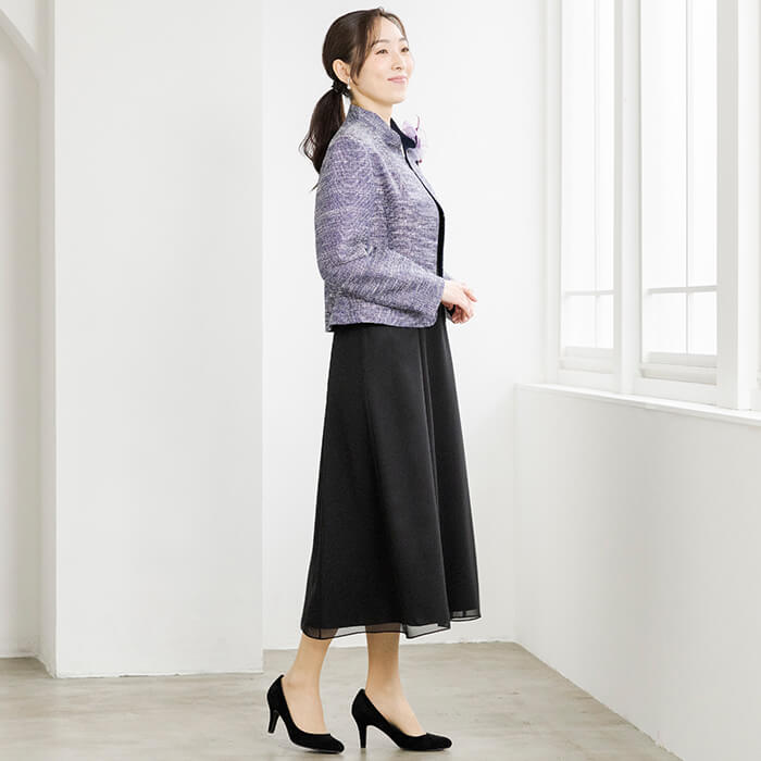 美品★15号 東京ソワール｜アプロベリー ノーカラー ツイード ジャケット 黒 東京ソワール ヤフー店 - アプロベリー｜Yahoo!ショッピング