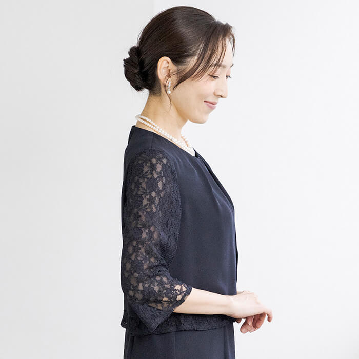 セレモニースーツ(7803123)9号・ネイビー|東京ソワール