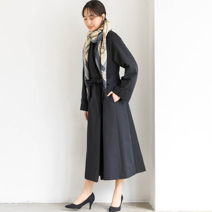 ストール(5831314)｜グレー｜マニプリ