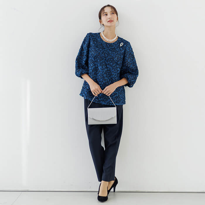 セレモニースーツ(4402120)15号・ネイビー|東京ソワール