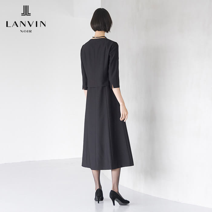 LANVIN ランバン ワンピーススーツ 卒入学 LANVIN NOIR／ランバン ノワール レディース ブラックフォーマルの通販
