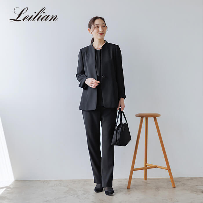 東京ソワール　フォーマル ソワールペルル】ブラックフォーマル(0103632)7号・ブラック