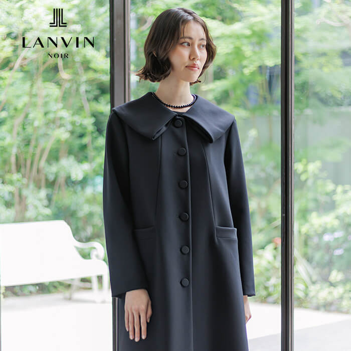 【1度着用/約14万円】ルヴェルソーノワール コート コート(4309103)9号・ブラック｜東京ソワールオンラインストア