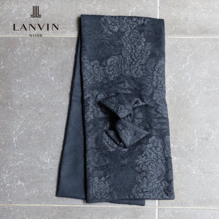 ストール(5331211)｜ブラック｜ランバンノワール