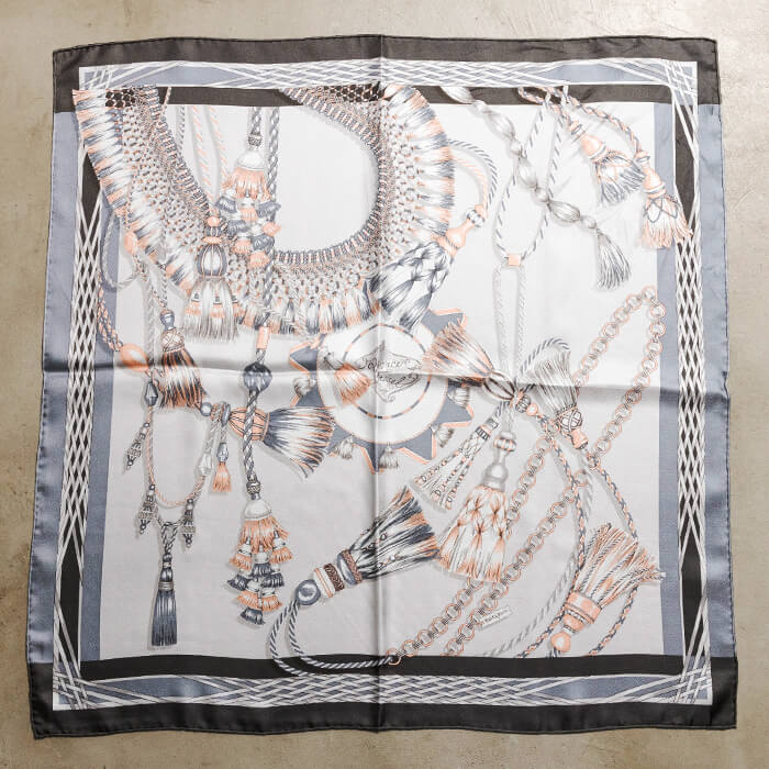 スカーフ(5831312)｜グレー｜マニプリ