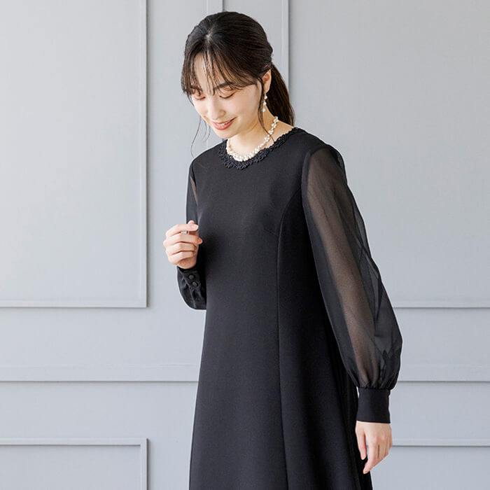 ワンピース(4601116)9号・ブラック｜東京ソワールオンラインストア