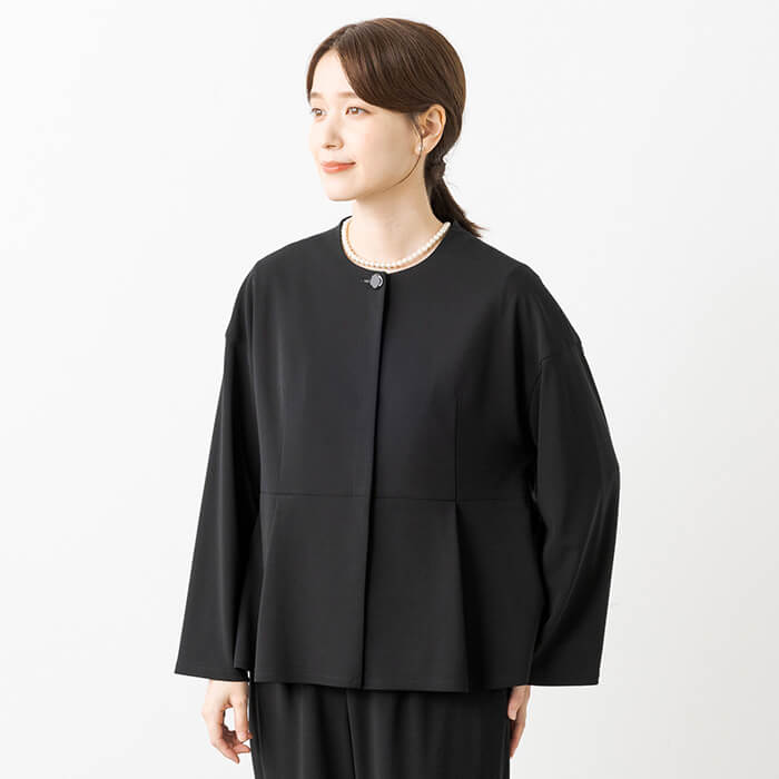 洗えるONOFFブラックフォーマル／ワイド M・ブラック｜東京ソワール