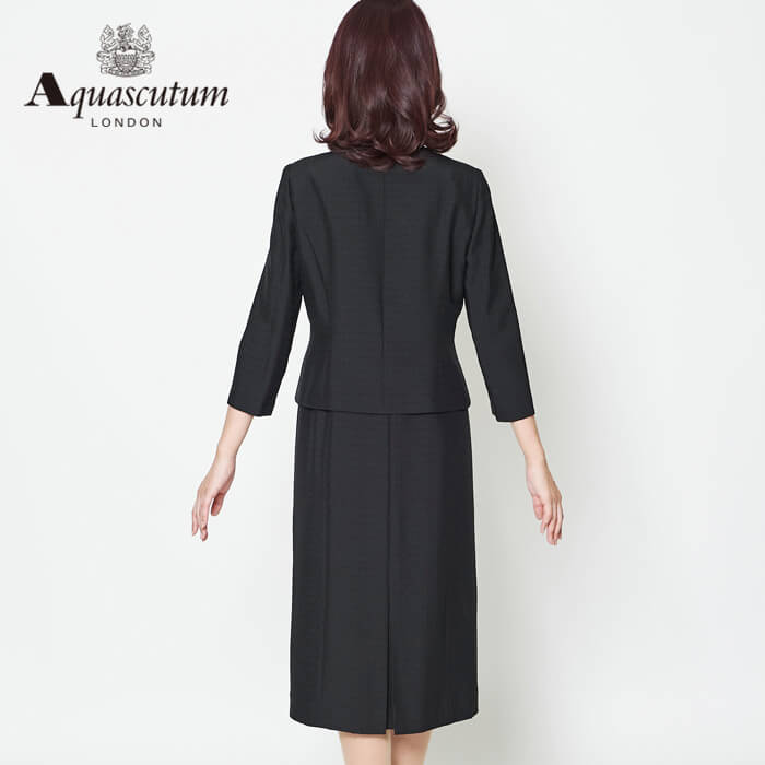 Aquascutum 東京ソワール 喪服 礼服 ブラックフォーマル 9号M | www
