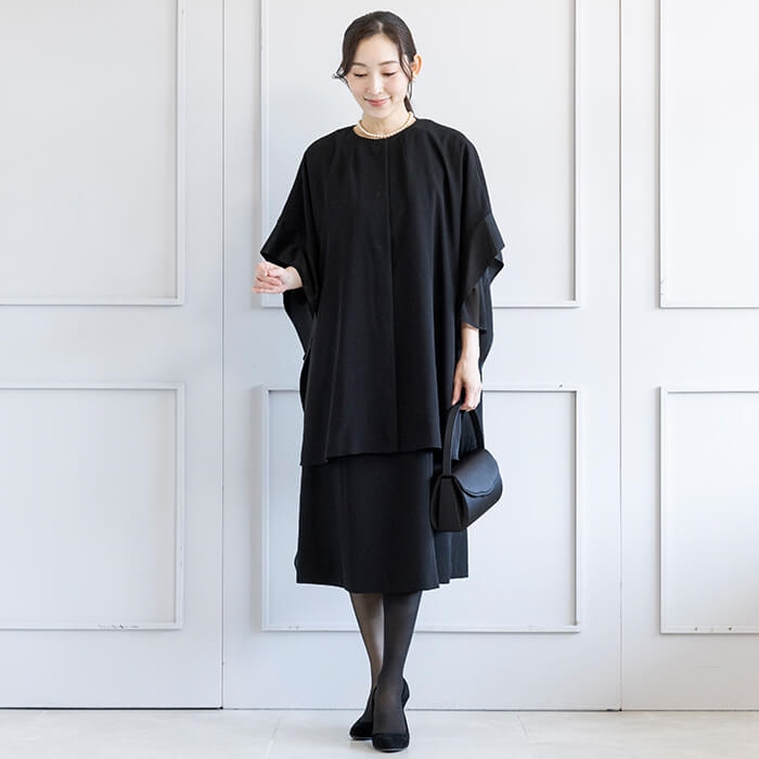 SOIR BENIR ソワールべニール ブラックフォーマル セットアップ 15号 東京ソワール 15号 ブラックフォーマル セットアップ ソワールベニール