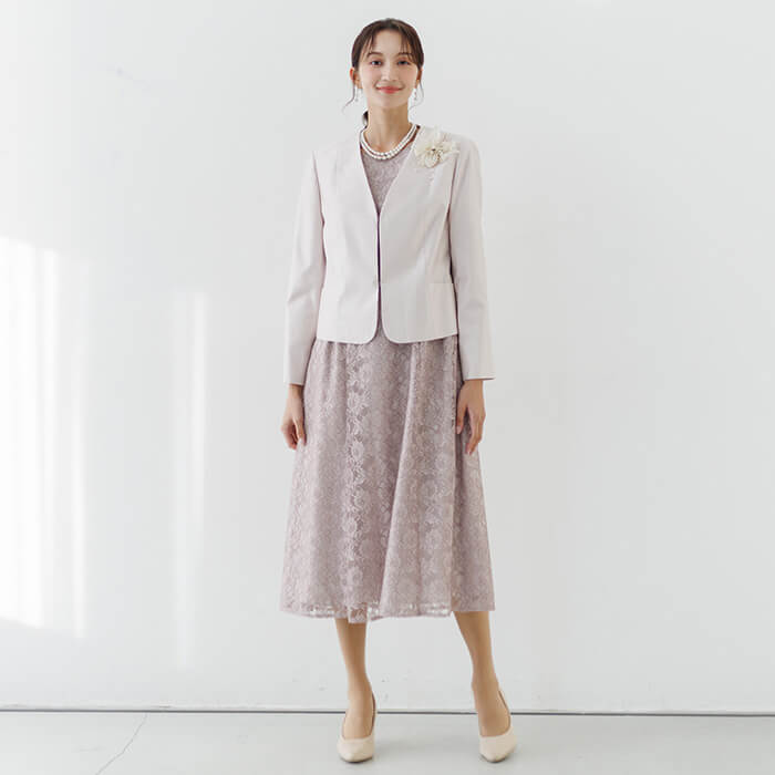 セレモニースーツ(4403140)15号・ベージュ|東京ソワール