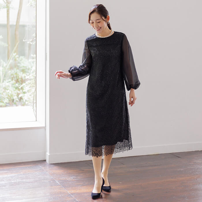 SOIR DOLCE 東京ソワール マザーズドレス ジョーゼット ベーシック S SOIR DOLCE 東京ソワール マザーズドレス ジョーゼット