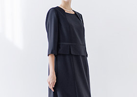 ワンピースのシルエット