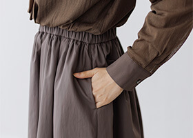 嬉しい両サイドポケット付き