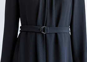 共布のリボンベルト