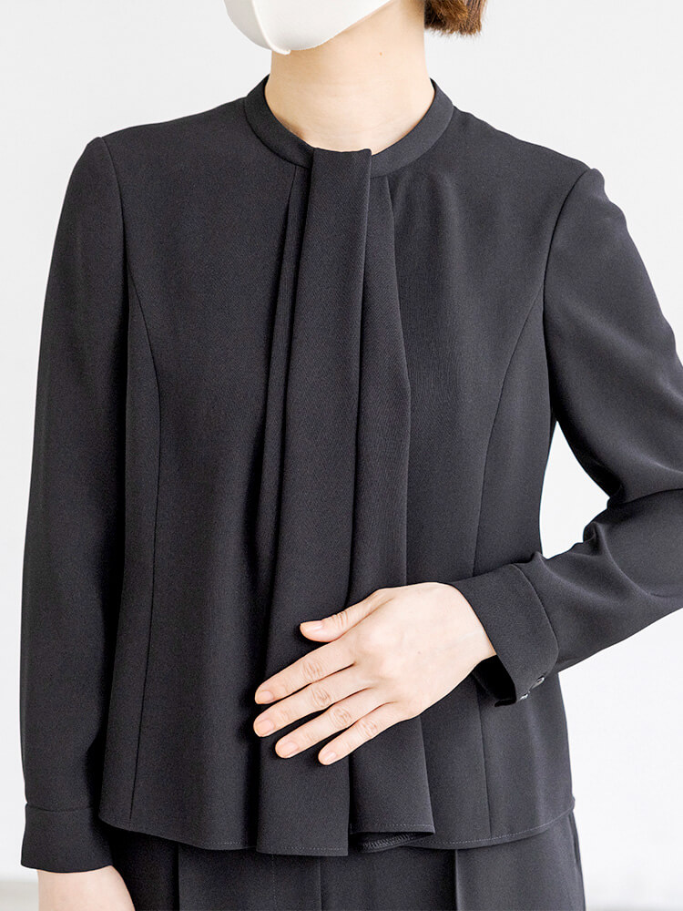 cahoさんコラボ|小柄さん向けテーパードのパンツスーツ