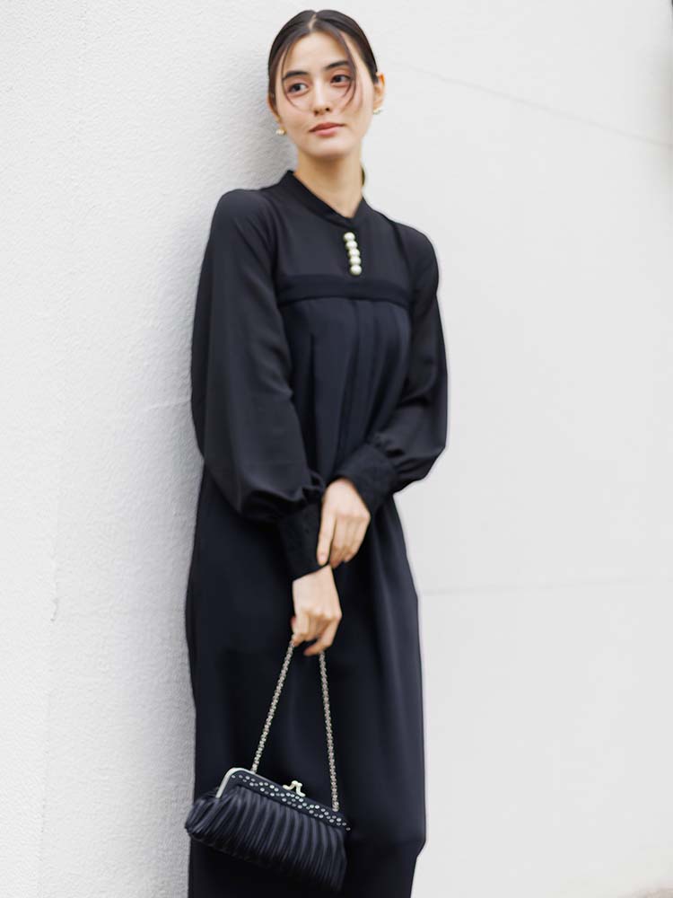 5連パールが華やぐ「ハレノヒドレス」