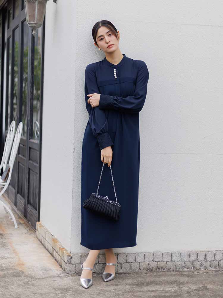 5連パールが華やぐハレノヒドレス