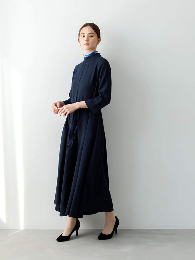 WEB限定|ワイドオールインワンドレス